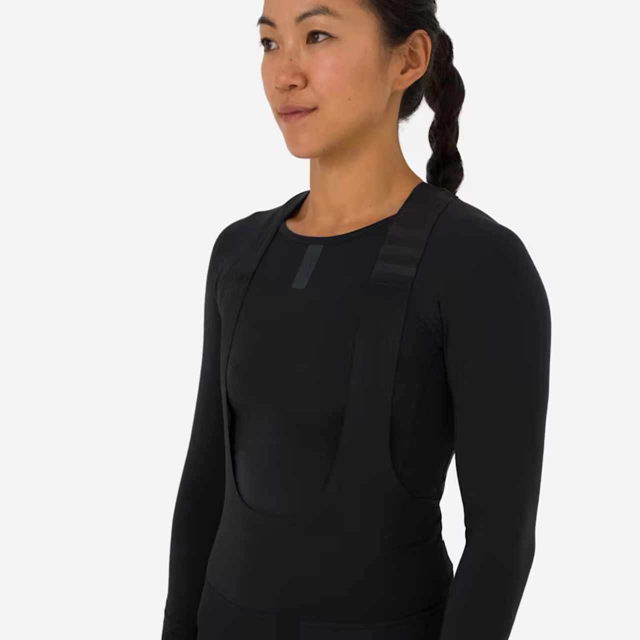 RAPHA WOMEN'S MERINO BASE LAYER - LONG SLEEVE BLACK