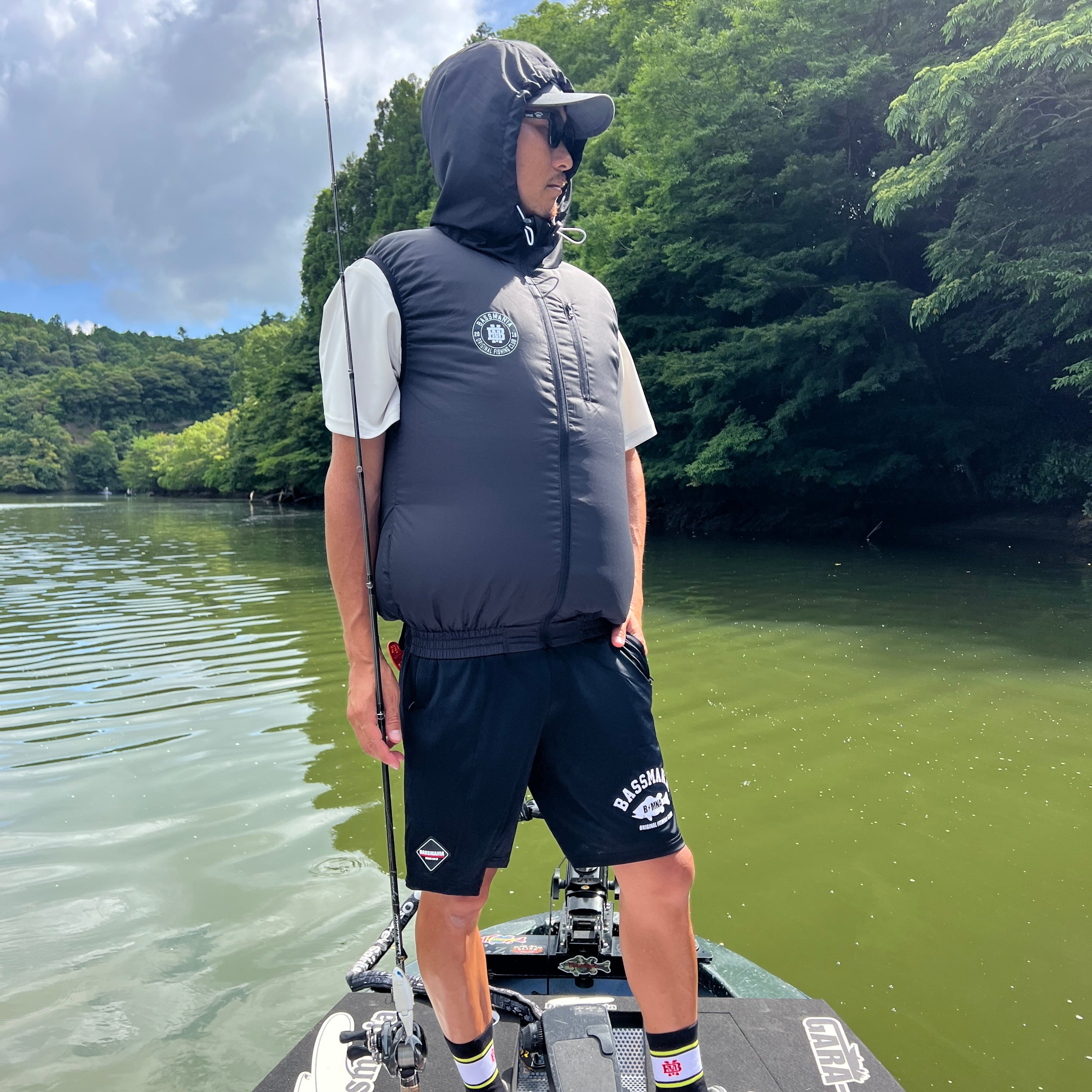 サークルロゴ空調ベスト ［BLK］［LIMITED］ | bassmania.jp