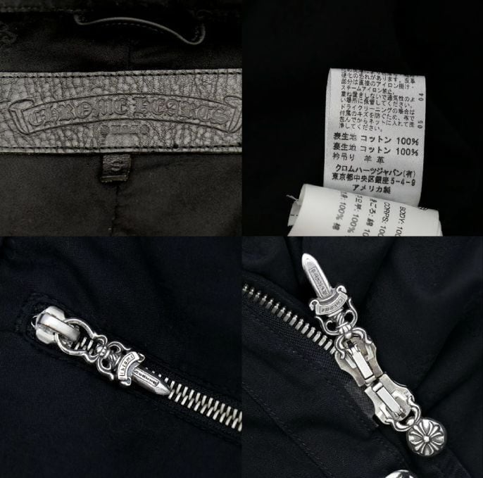 CHROME HEARTS クロムハーツ チェリーボム ミリタリージャケット CHROME HEARTS クロムハーツ チェリーボム ミリタリージャケット