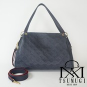 LOUIS VUITTON ルイヴィトン モノグラム アンプラント ポンテュ PM 2WAYハンドバッグ M43721 ネイビー
