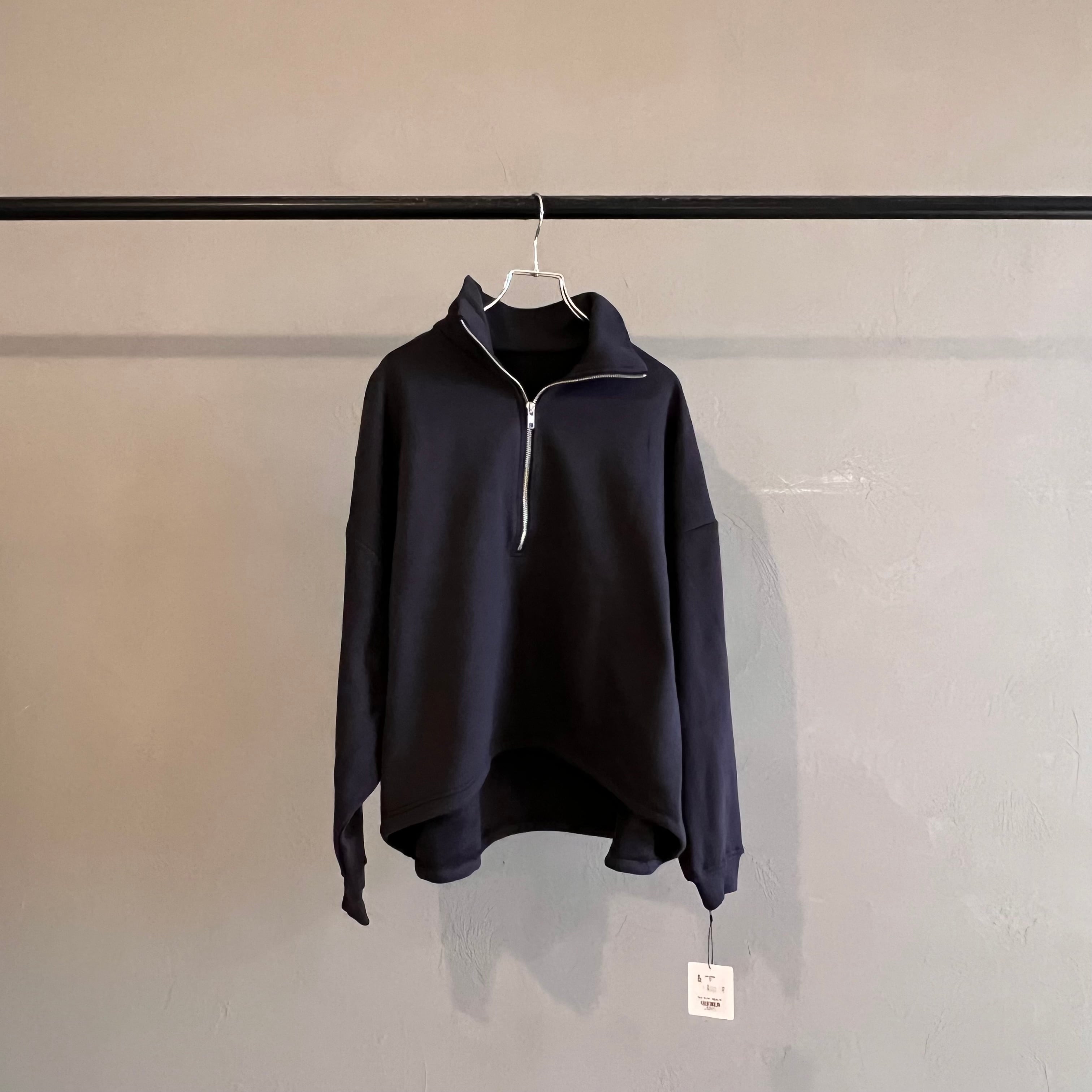 CLOCHE 】 裏起毛ハーフジッププルオーバー | valance 福井