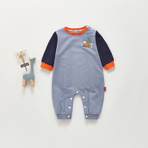 2022 可愛い スヌーピー 0〜3歳 子供 ロンパース 長袖 綿100 セットアップ