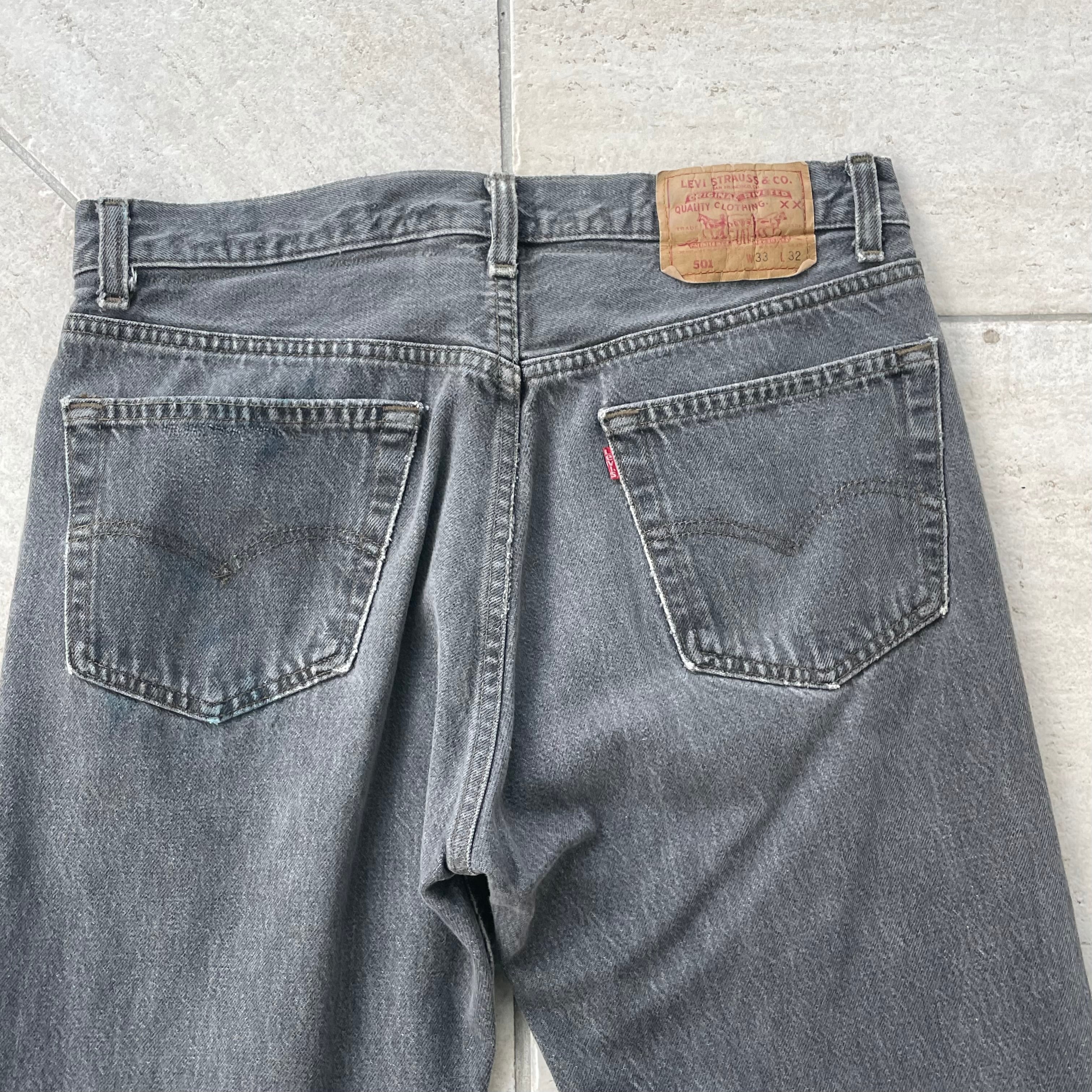 90's Levi's 501 Black 先染め USA製 W33/L32 | DESERTSNOW