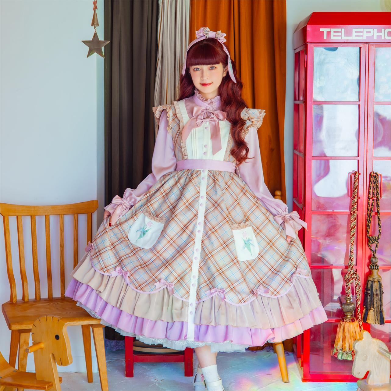 日本販売正規品 item collection サイドフリルジャンパースカート