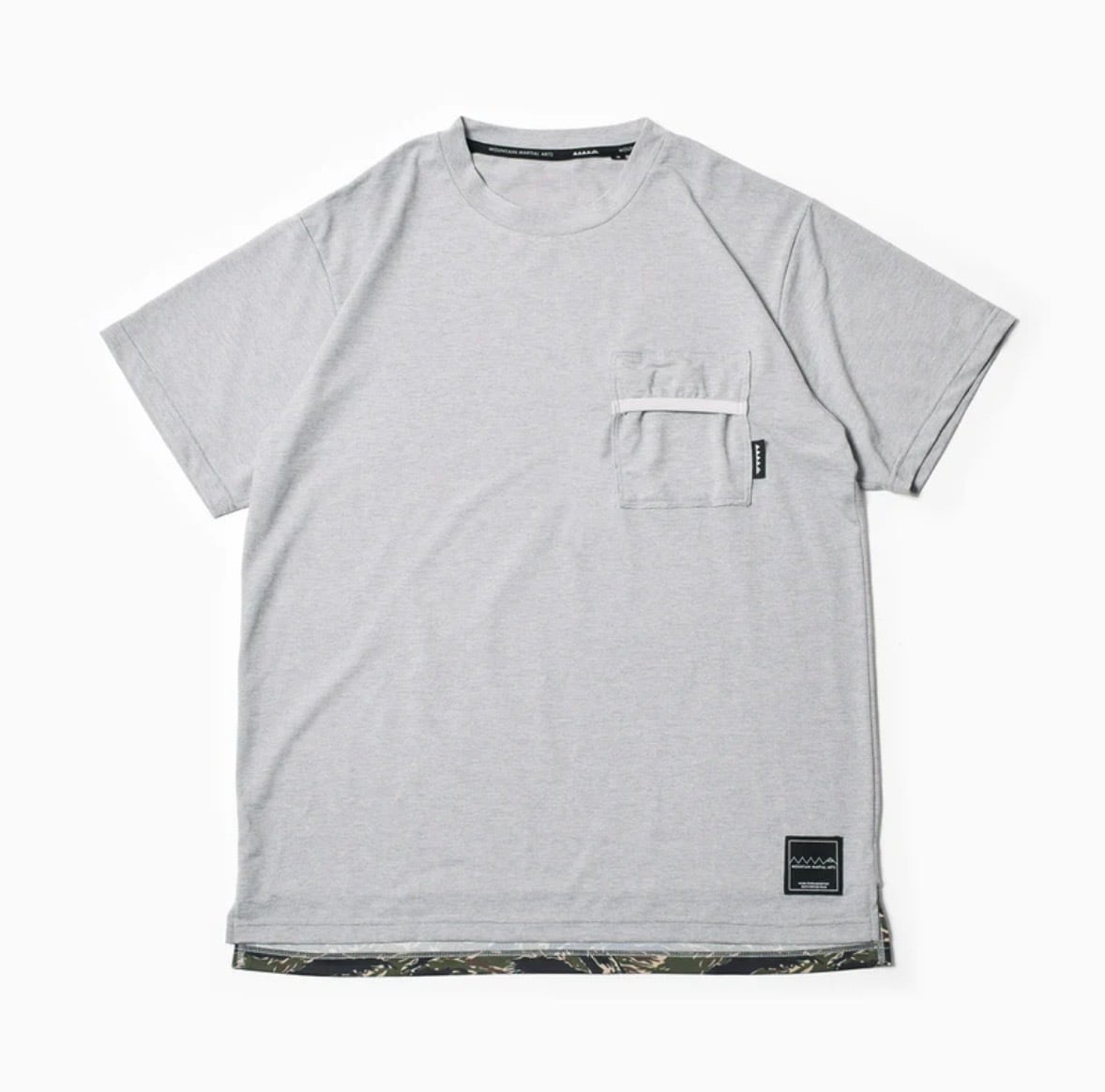 MMA(MOUNTAIN MARTIAL ATRTS) MMA Dry Pocket Tee (Gray)