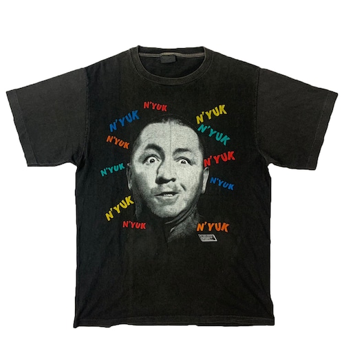80's THE THREE STOOGES CURLY HOWARD S/S T-shirts