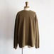 INNAT " WAFFLE LS TEE (Green (桑の葉、緑葉) "