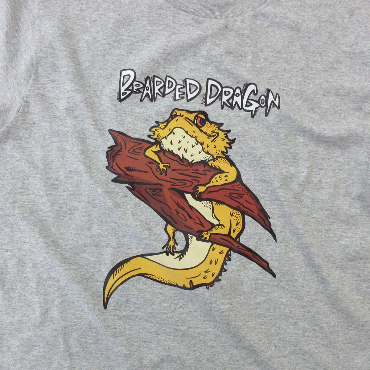 フトアゴヒゲトカゲ イラスト Tシャツ am71 検索）爬虫類 アニマル