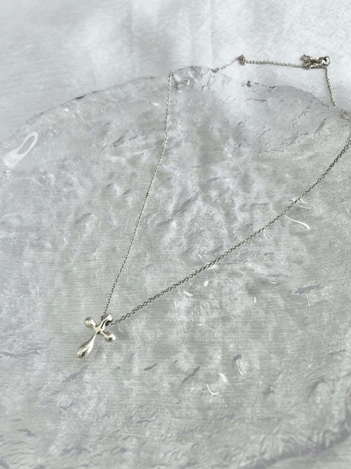 Tiffany & Co. ティファニー ネックレス シルバー クロス 925 vintage ヴィンテージ オールド p2ghh7
