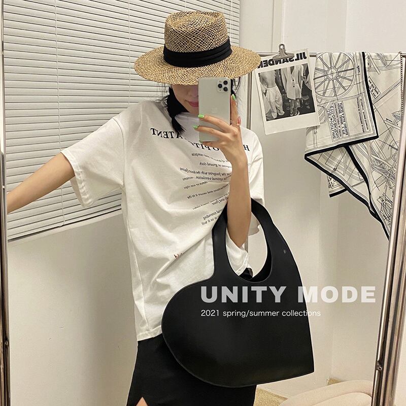 Tシャツ サマーカジュアルルーズ薄手プリントスリーブ コットン 夏物 ビッグFスモールZ韓国52120608390