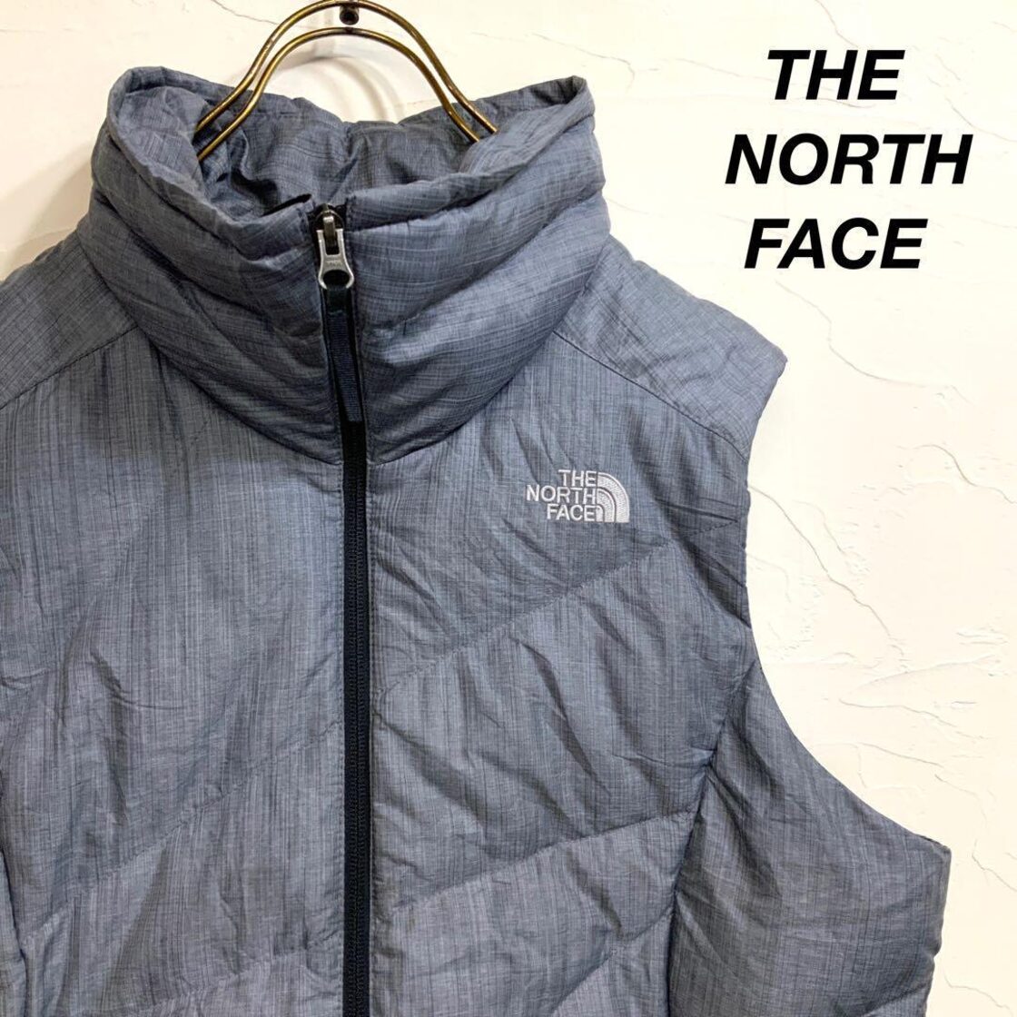 THE NORTH FACE フィル550 肉厚 ダウンベスト グレー | PAY ID