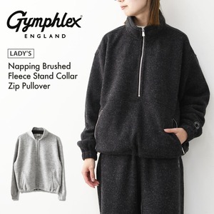 ORCIVAL [オーチバル・オーシバル] W Napping Brushed Fleece Stand Collar Zip Pullover [OR-A0824YFR] ナッピングブラッシュドフリーススタンドカラージッププルオーバー・長袖プルオーバー・ジップアッププルオーバー・ハーフジップ・フリース・LADY'S [2026AW]