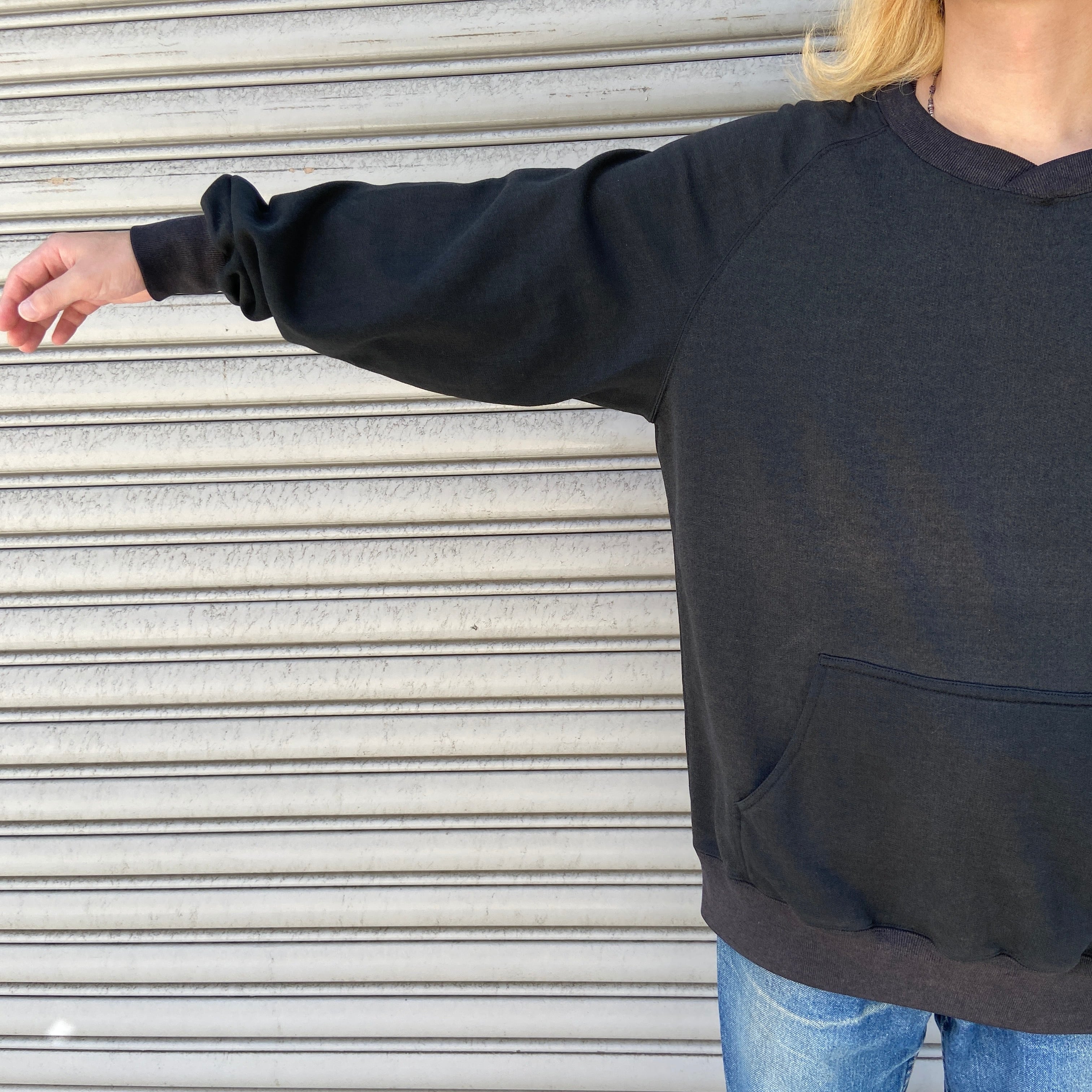 希少 80s NIKE ワンポイントロゴ刺繍スウェット 紺タグ ブラック 希少 80s NIKE ワンポイントロゴ刺繍スウェット 紺タグ ブラック