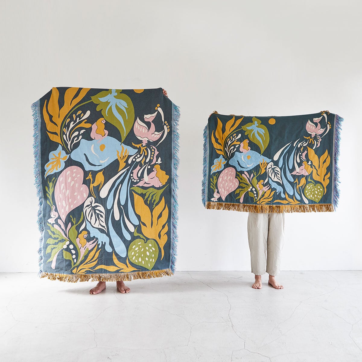 ハーフブランケット “シズカナイズミ” | Rough since 2016