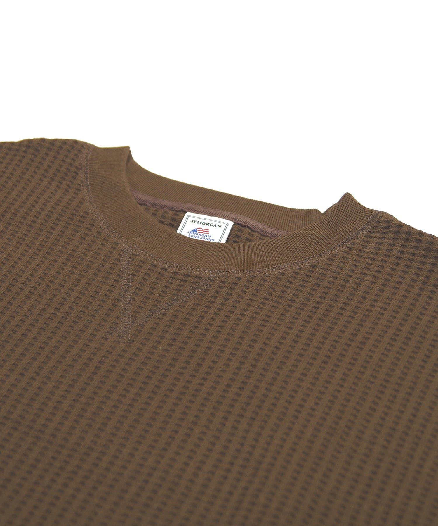 ビッグワッフルBIG SIZEクルーネック #JD042-52S | JEMORGAN ONLINE STORE