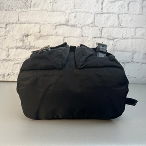 【最終処分SALE】PRADA プラダ  三角ロゴ ナイロン バックパック・リュック ブラック A-8699