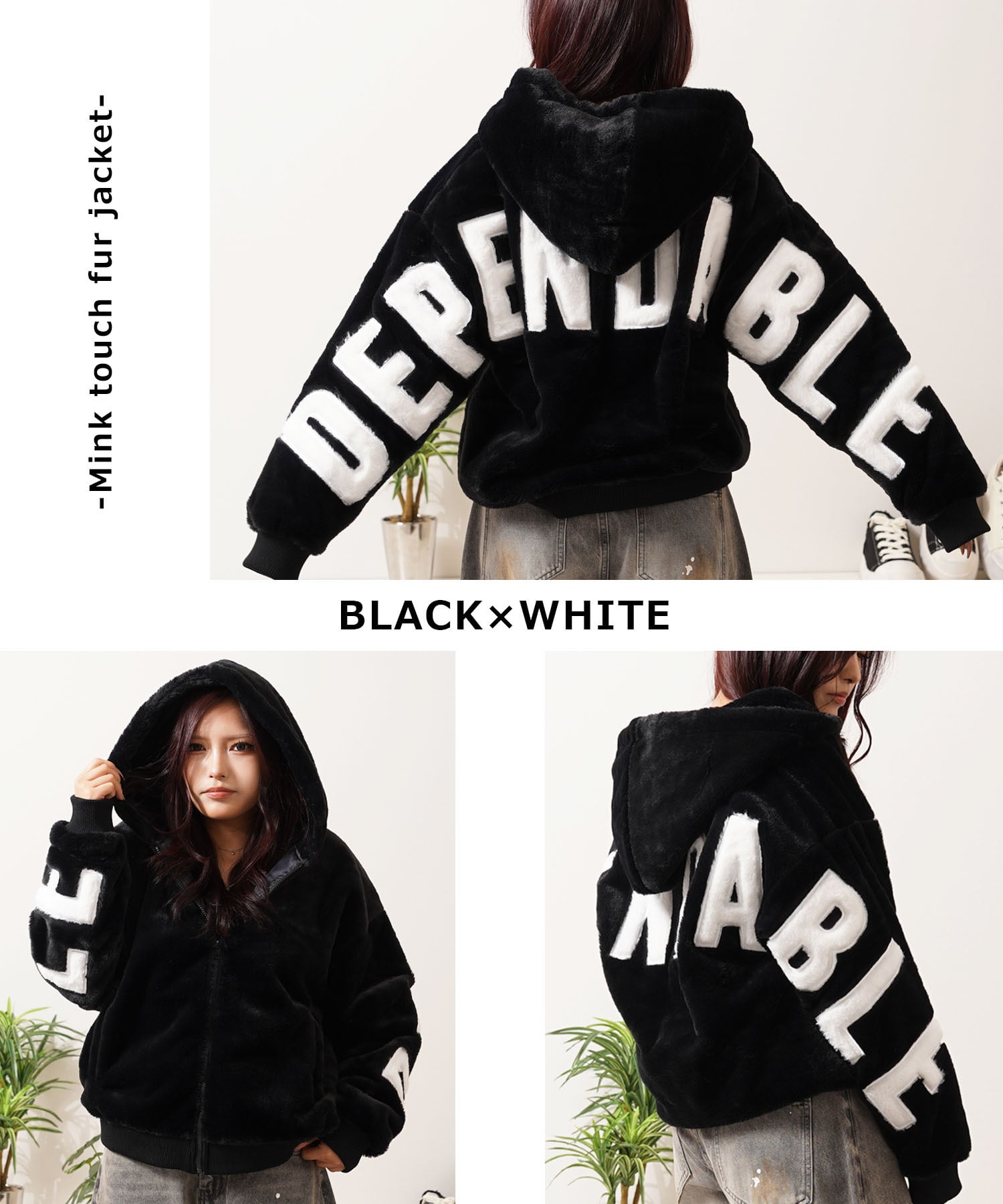 ◇ミンクタッチ ファー ジャケット◇sb-d9362302d | 1111clothing