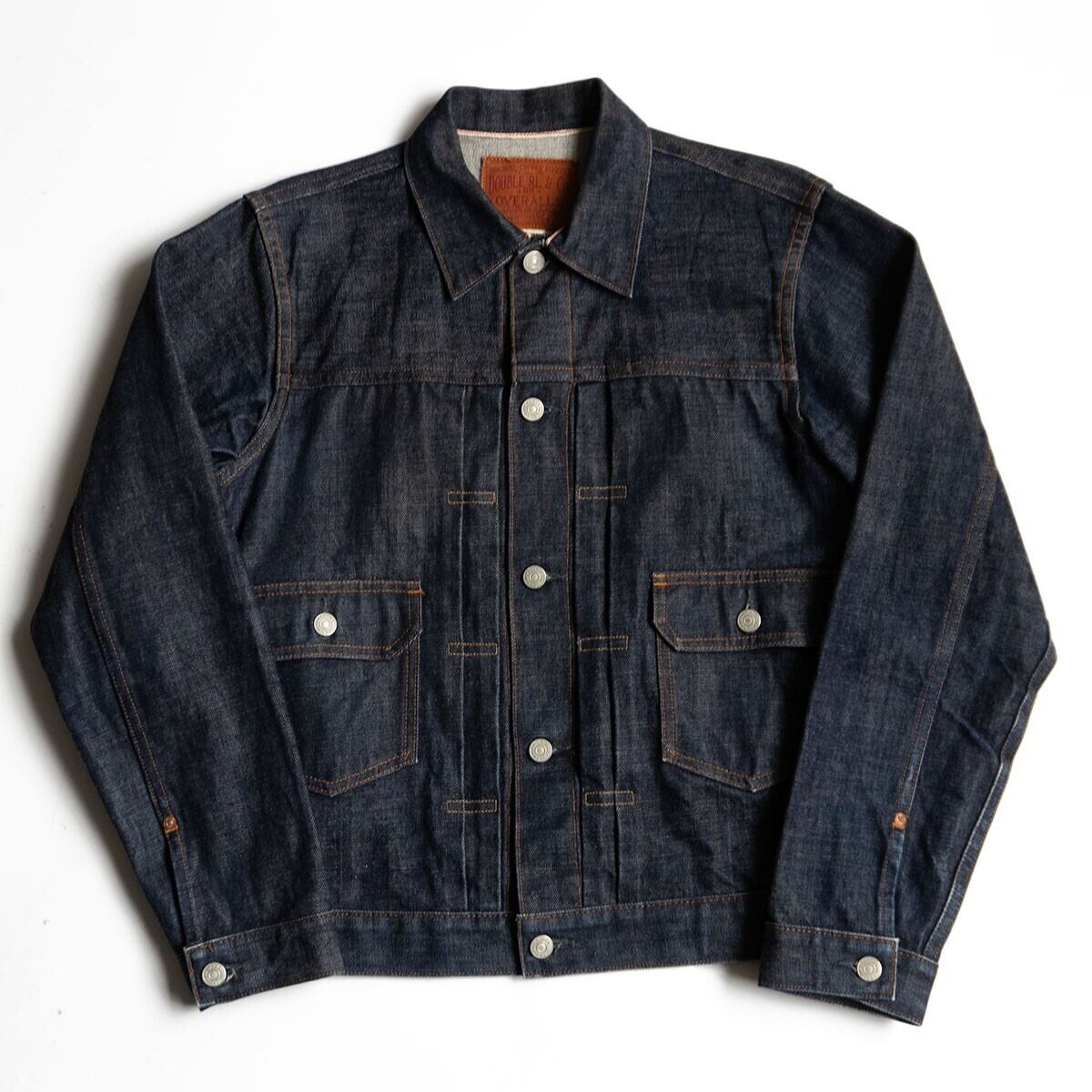 RRL デニムジャケット サイズ2 名作】RRL 【TYPE2 DENIM JACKET】【アメリカ製】S デニムジャケット