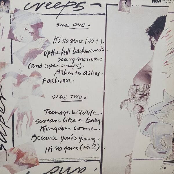 David Bowie / Scary Monsters [RVP-6472, AQL1-3647] - 画像2