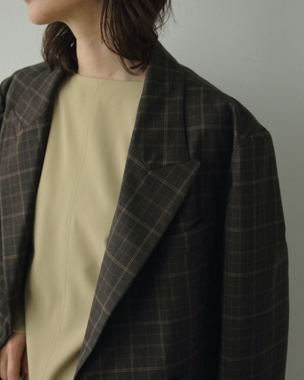 anuke 】Oversize Double Jacket | valance 福井｜レディース