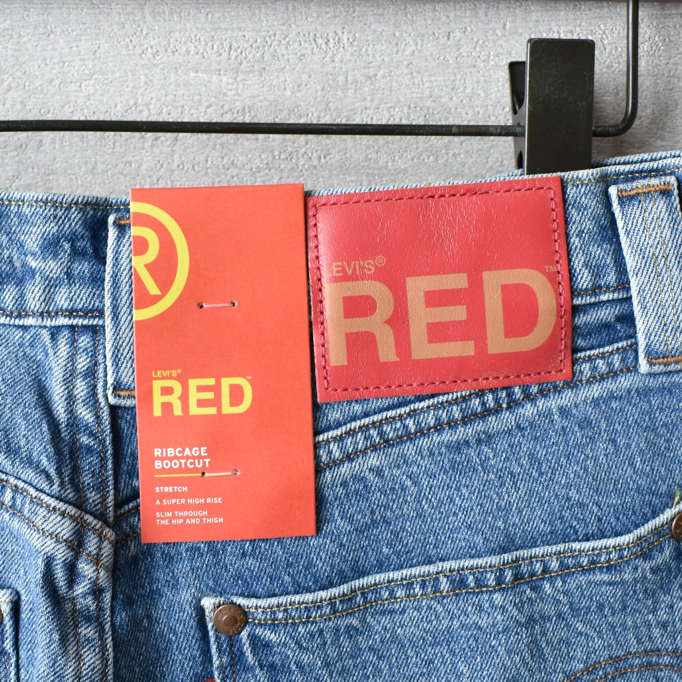 [NEW] LEVI'S RED RIBCAGE BOOT ライトブルー A2680-0002 28inch