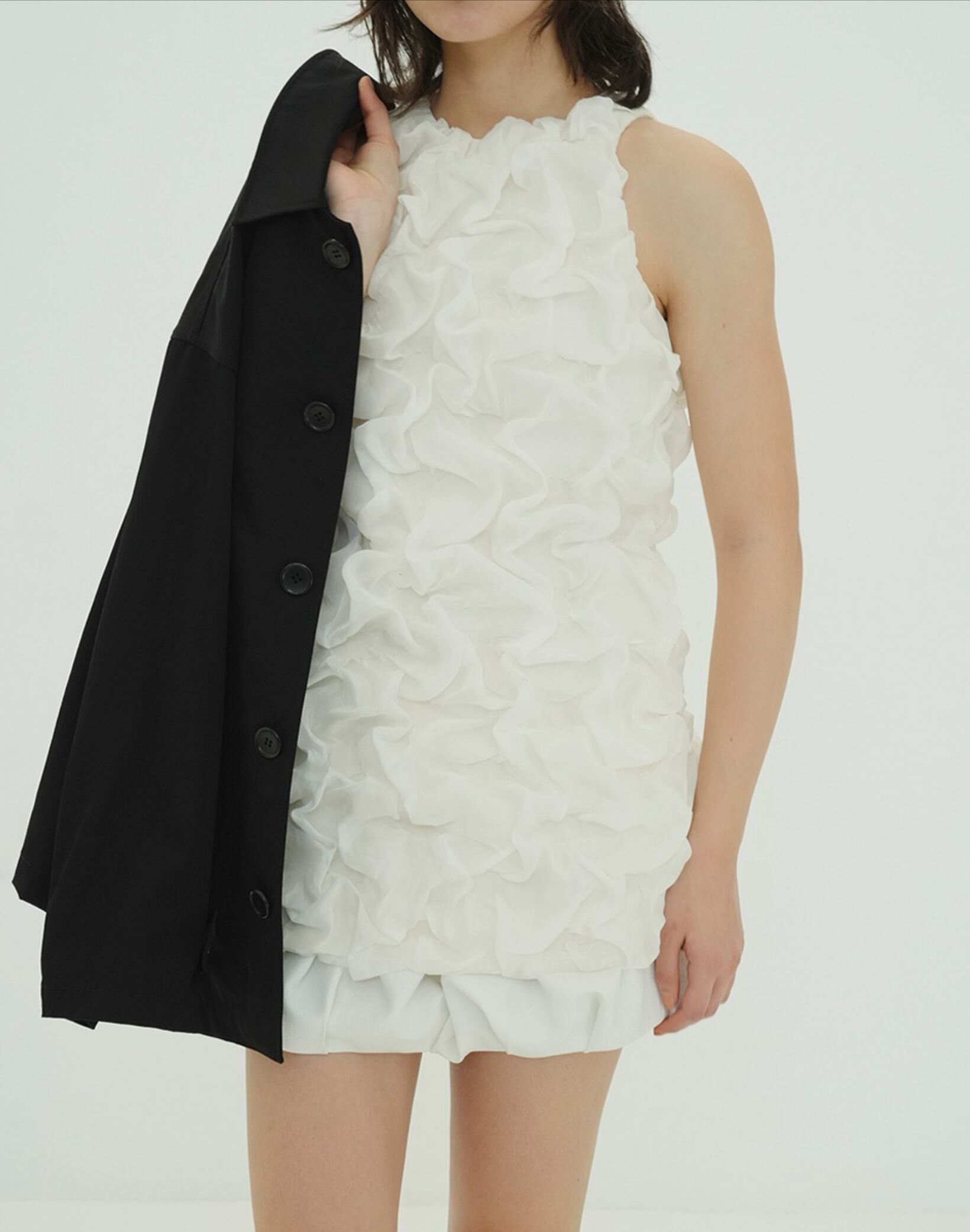 CLANE CLOUD AMERICAN SLEEVE MINI ONEPIECE | FLICKA ASHIYA