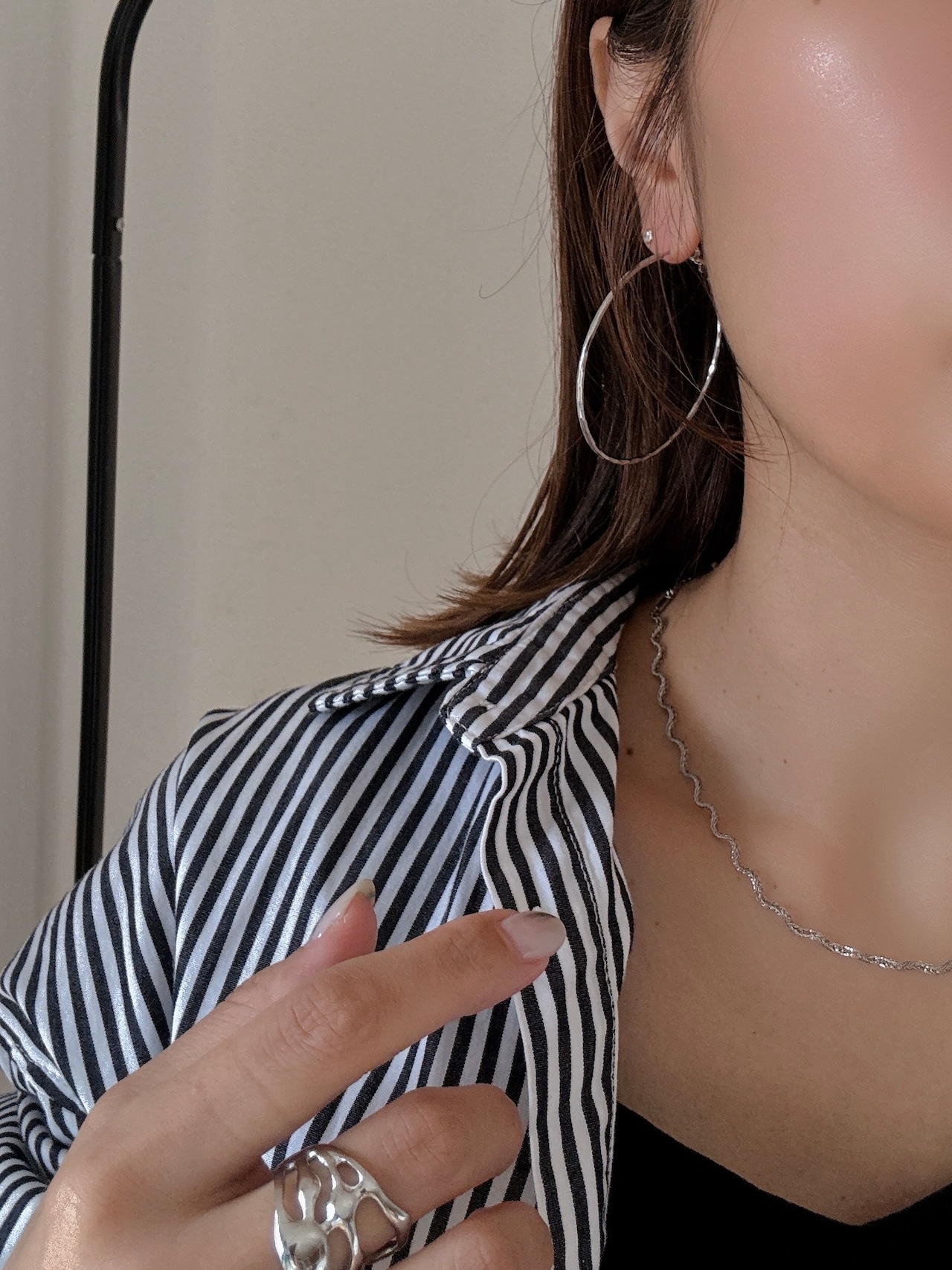 ウェーブエッジネックレス