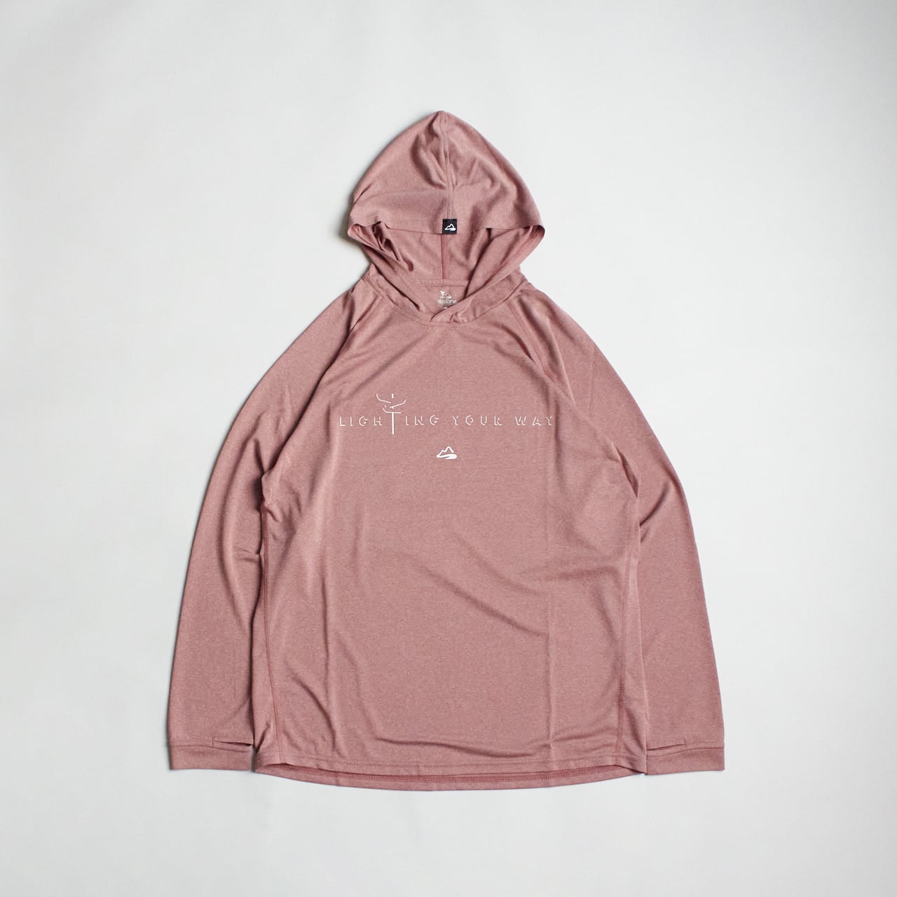 マイルストーン　ユニセックスフード付きロングスリーブTシャツ マイルストーン ユニセックスフード付きロングスリーブTシャツ