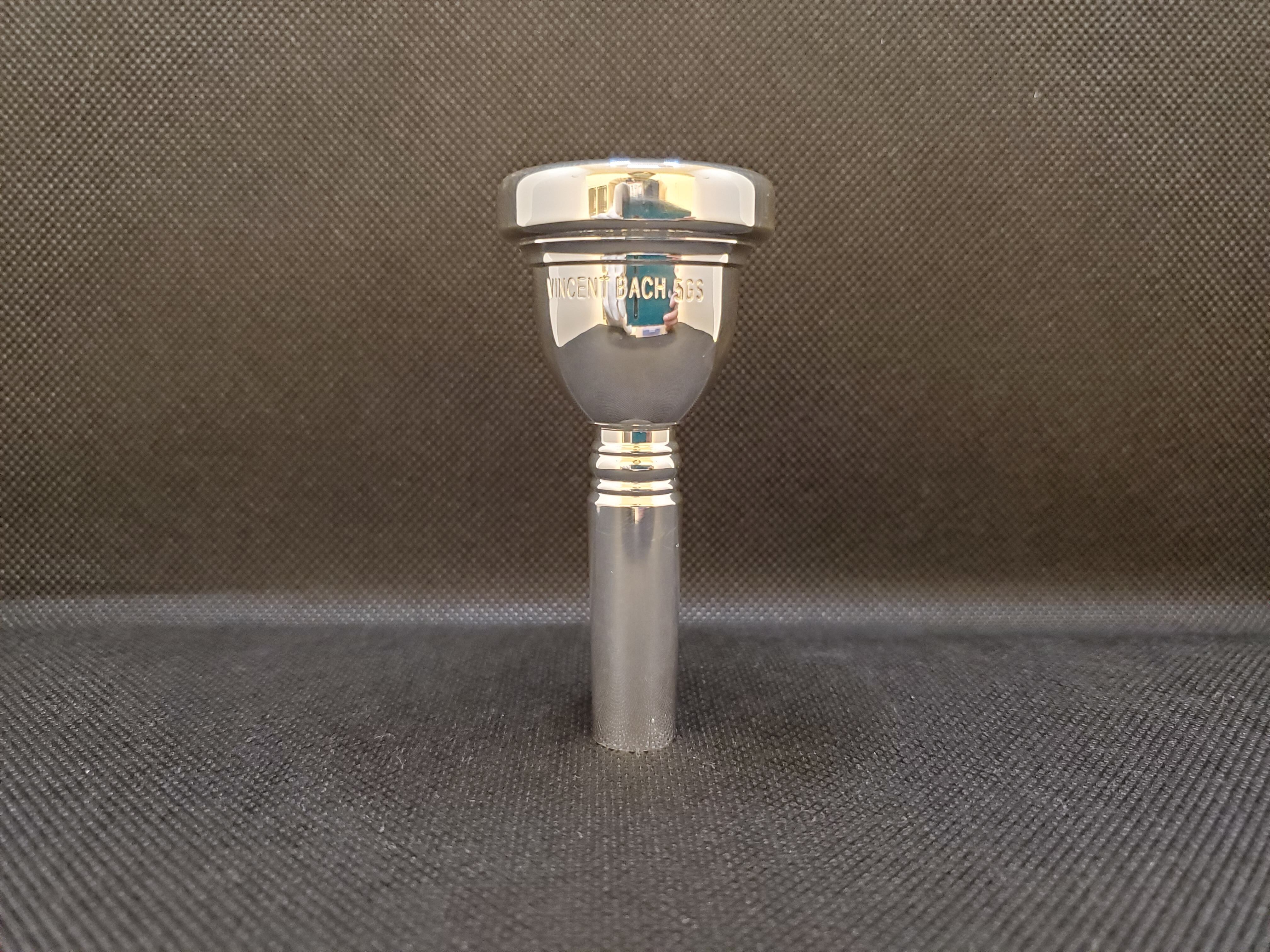 バック トロンボーン&ユーフォニアム太管用マウスピース 5GS