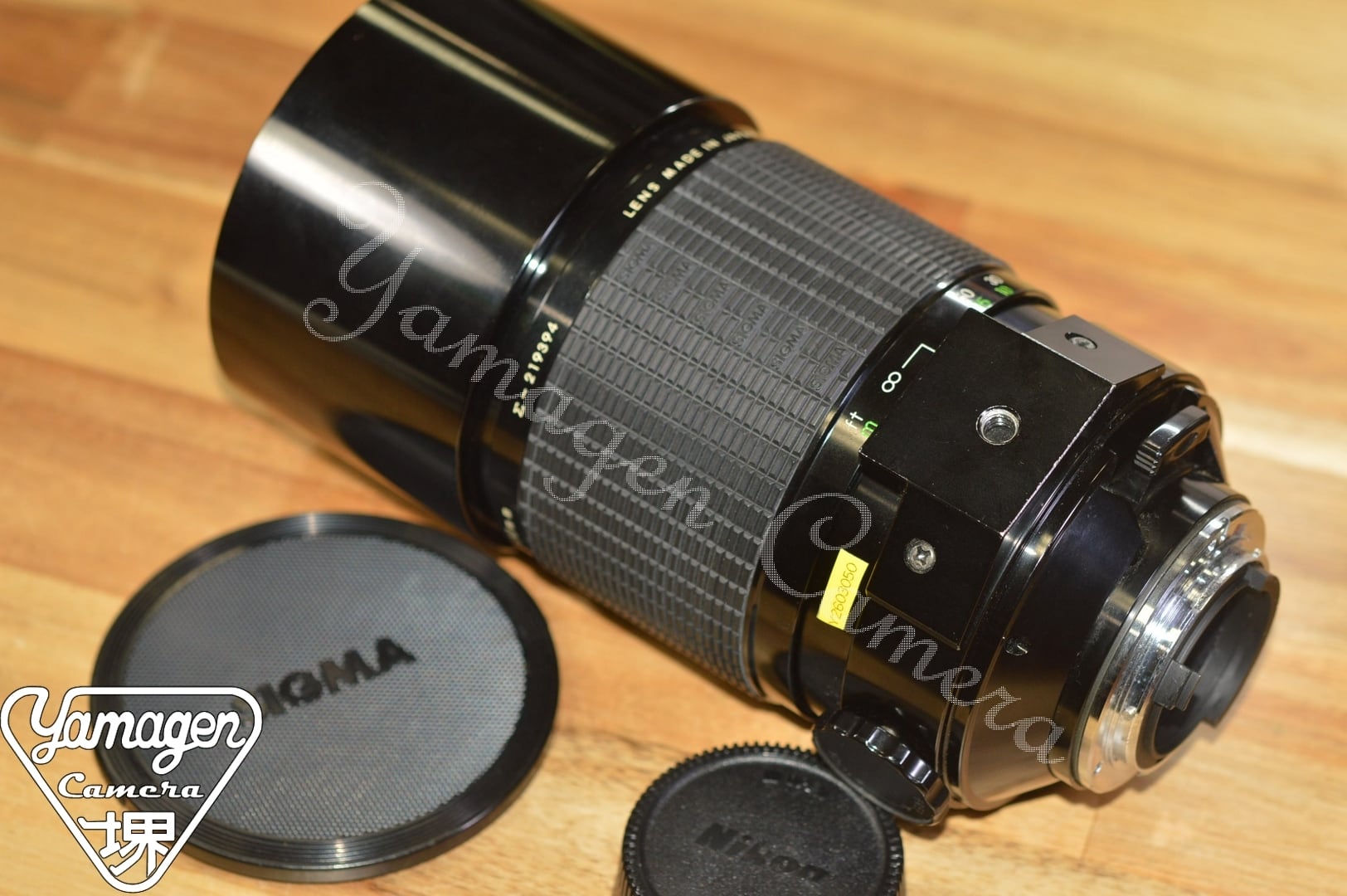 SIGMA/SIGMA MIRROR-TELEPHOTO MC 600mm F8 純正フード、フィルター付