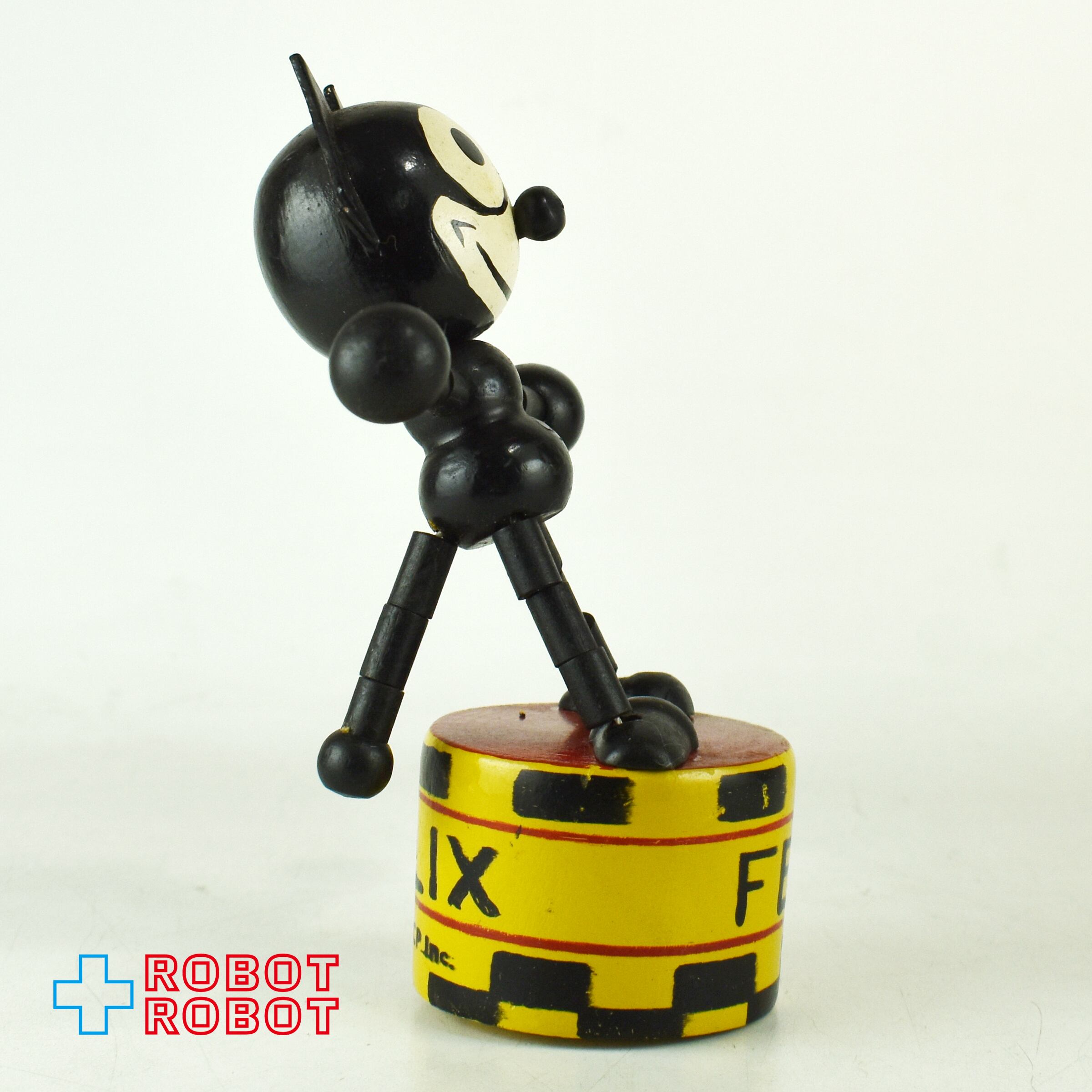超希少Felix the Cat ハンドパペット　ビンテージ FTCP社 フィリックス・ザ・キャット 木製プッシュパペット | ROBOTROBOT
