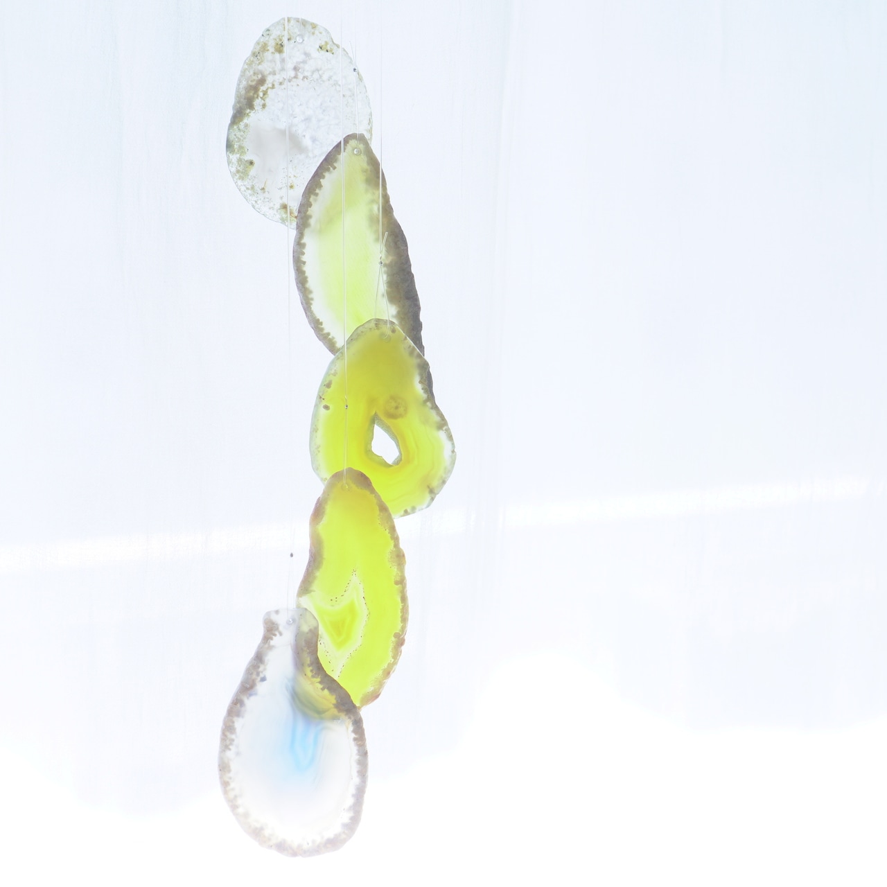 Pine Soda 02 - アゲートヒーリングチャイム / Agate Sun Catcher Wind Chime 1055