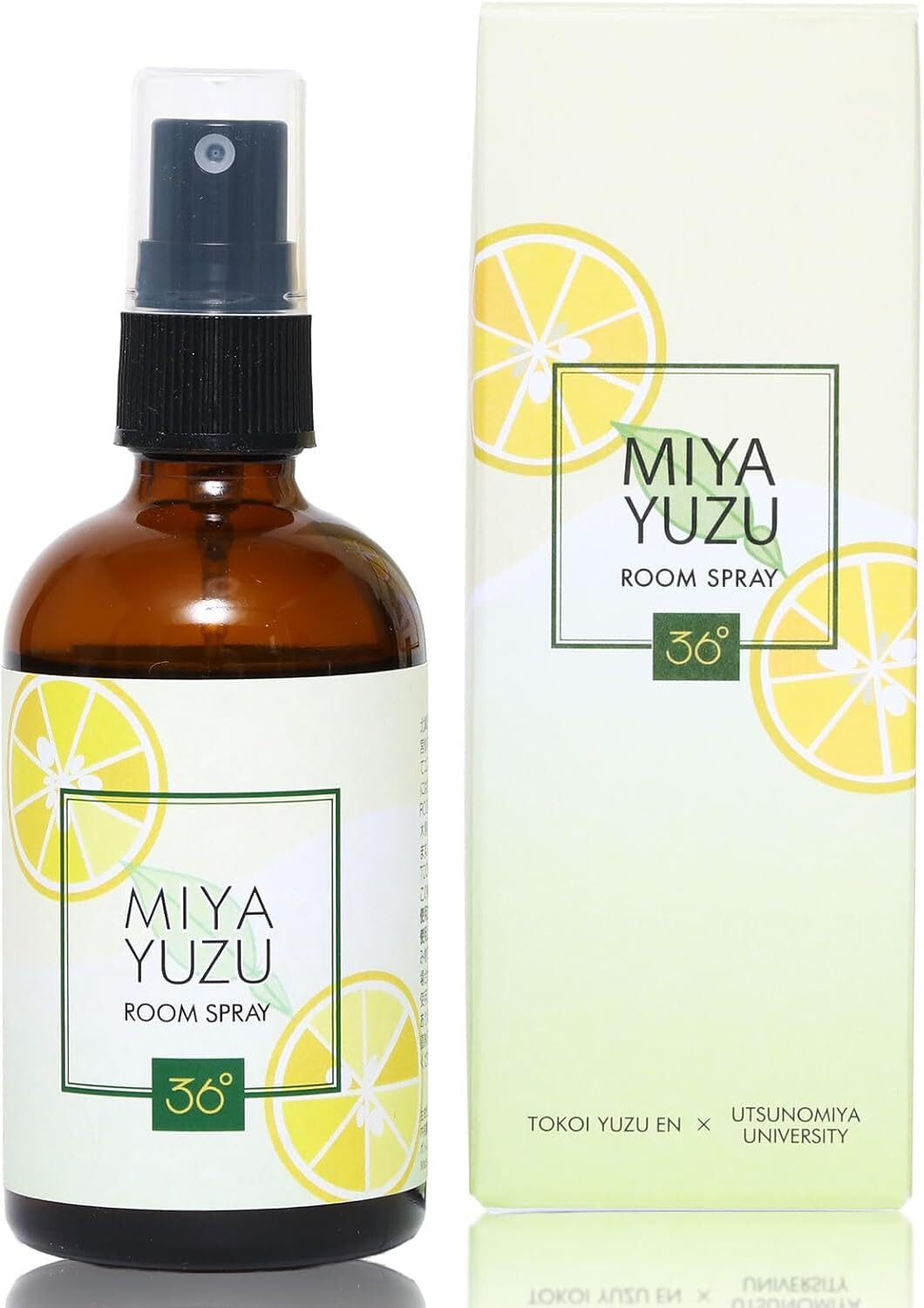 ミストムーアの大主 3枚セット 36°MIYAYUZU ゆずルーム スプレー / ピローミスト 100ml [宇都宮大特許