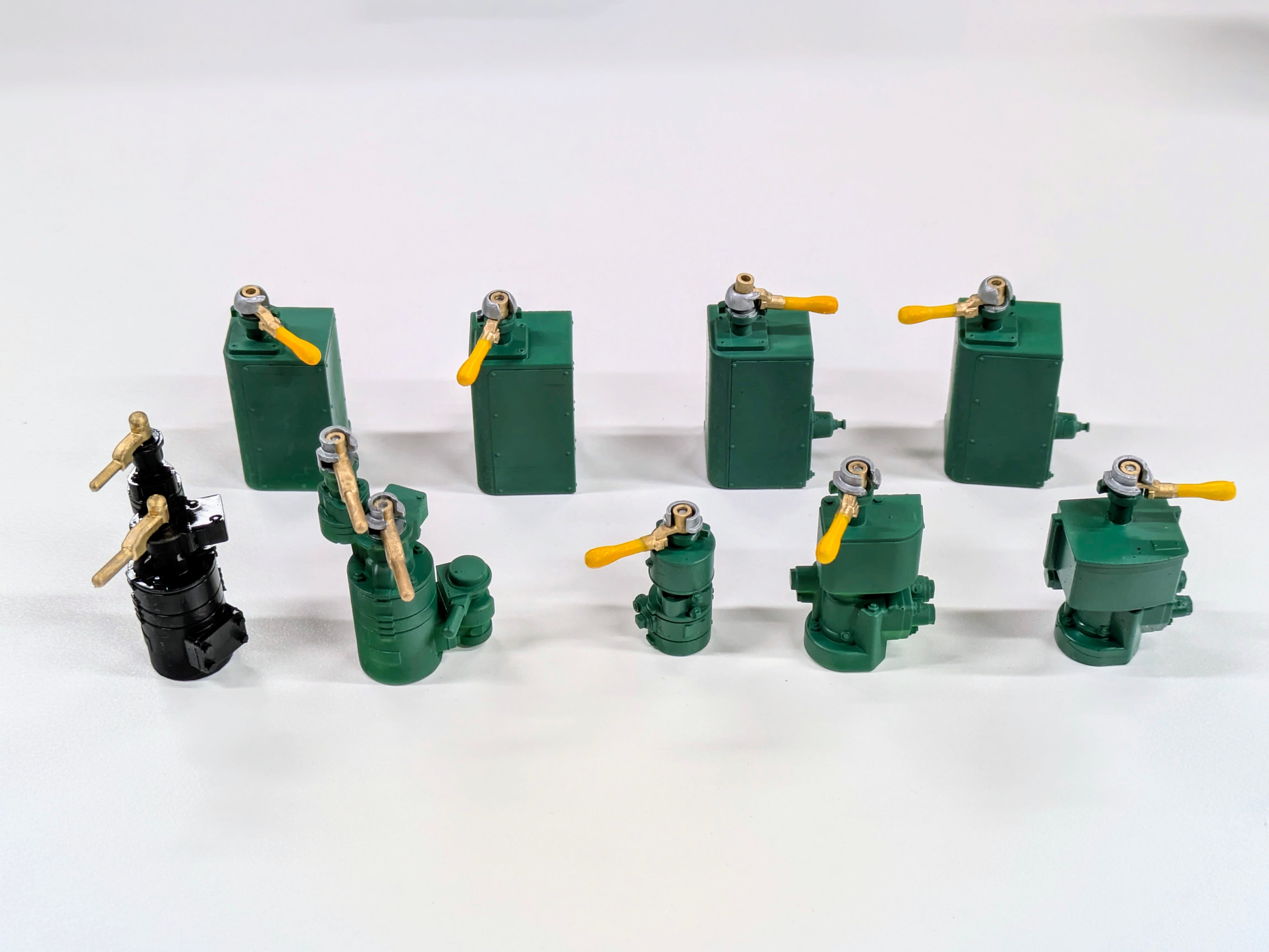 鉄道車両の部品シリーズ ～ブレーキ弁編～ 約1/12スケール 全種類