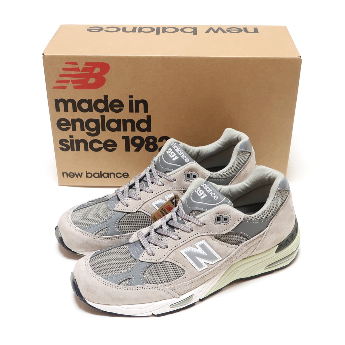 NEW BALANCE M991GL US11.5 29.5cm GRAY GREY SUEDE MADE IN ENGLAND