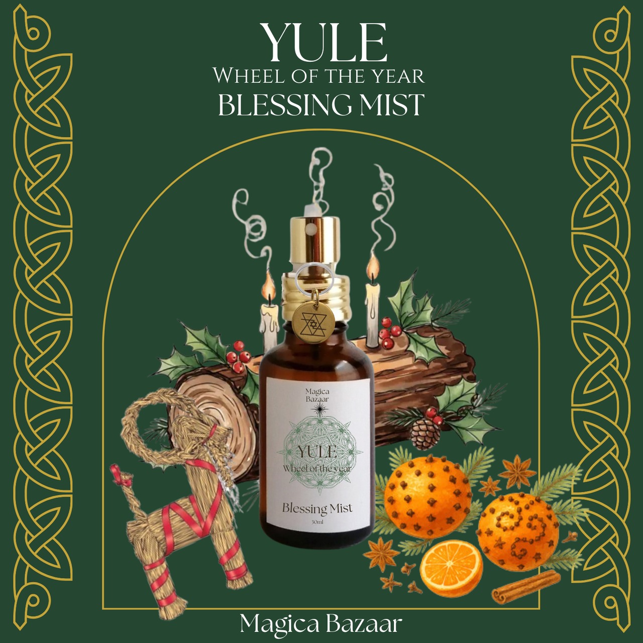 7/20まで【Wheel of the year Blessing  Mist】サバト後半　４本セット