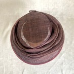 夏用　レディース帽子　亜麻素材　天然素材　ヴィンテージスタイル　 12accf35