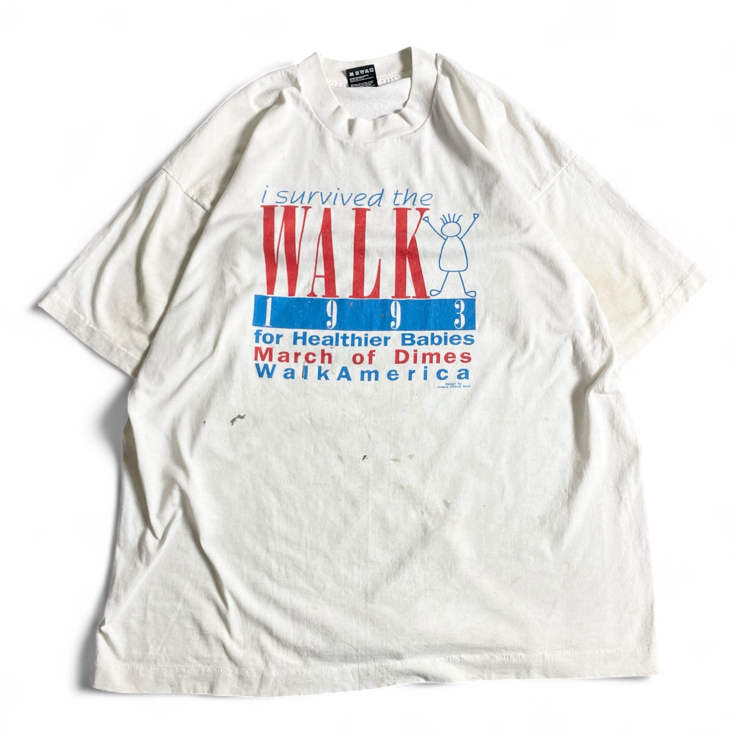 90s USA製 March of Dimes ボランティア団体 ボロ Tシャツ