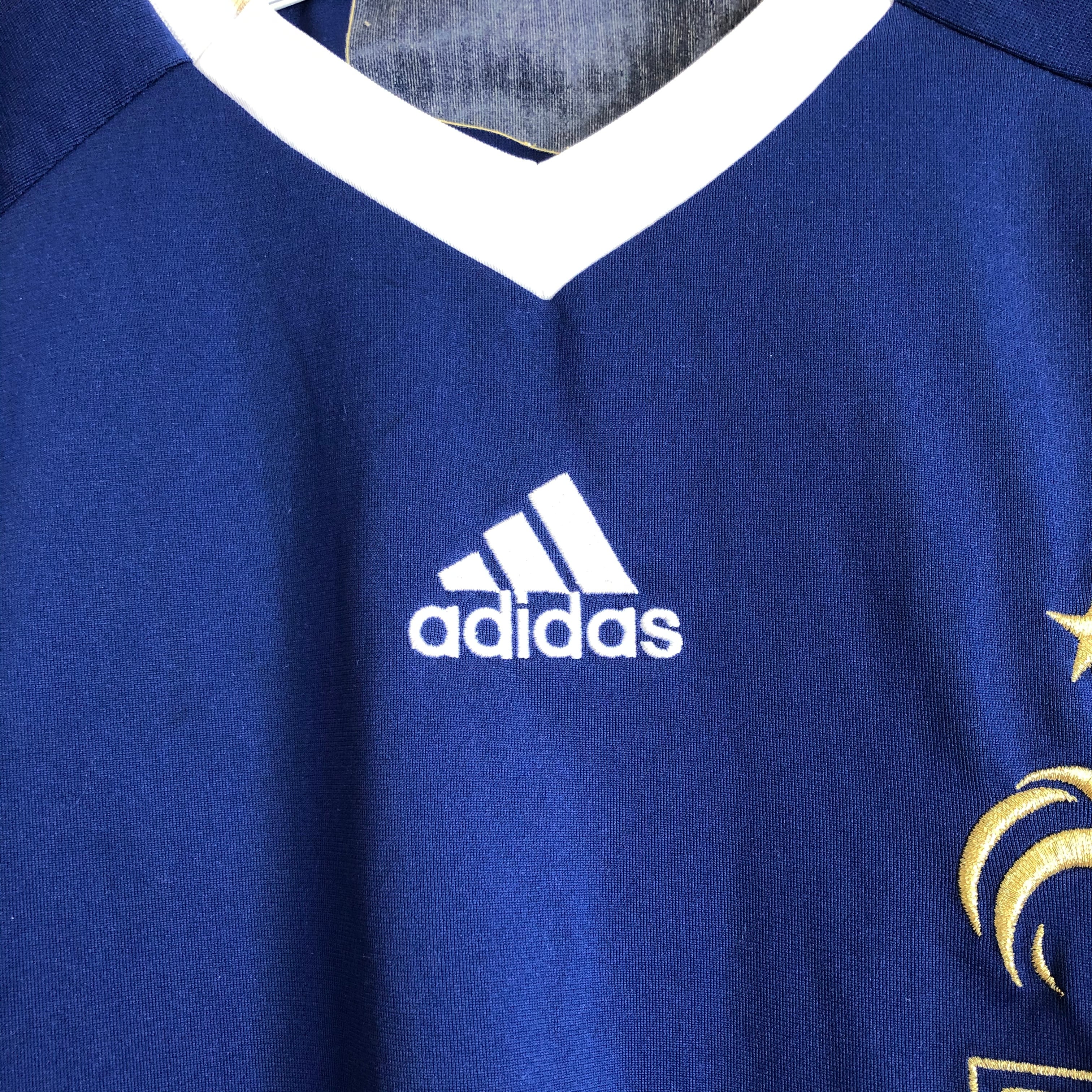 Mサイズ程】adidas フランス代表 2010年モデル W杯モデル Mサイズ程】adidas フランス代表 2010年モデル W杯モデル