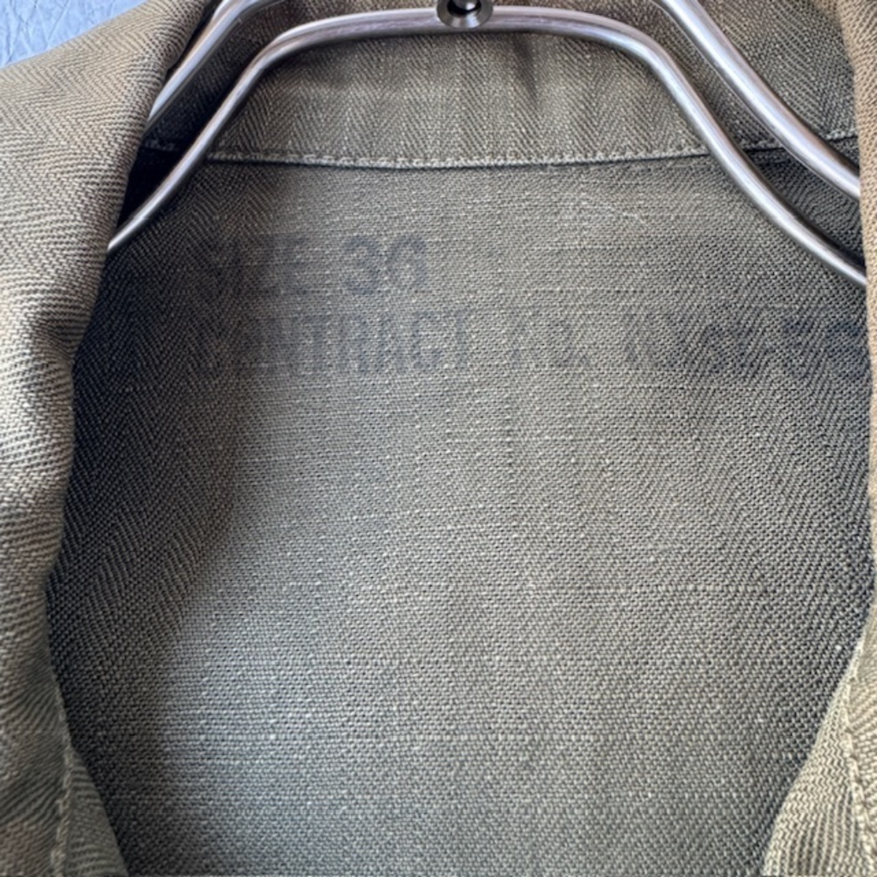 USN N-3 HBT ユーティリティジャケット NOS 1940s 画像7