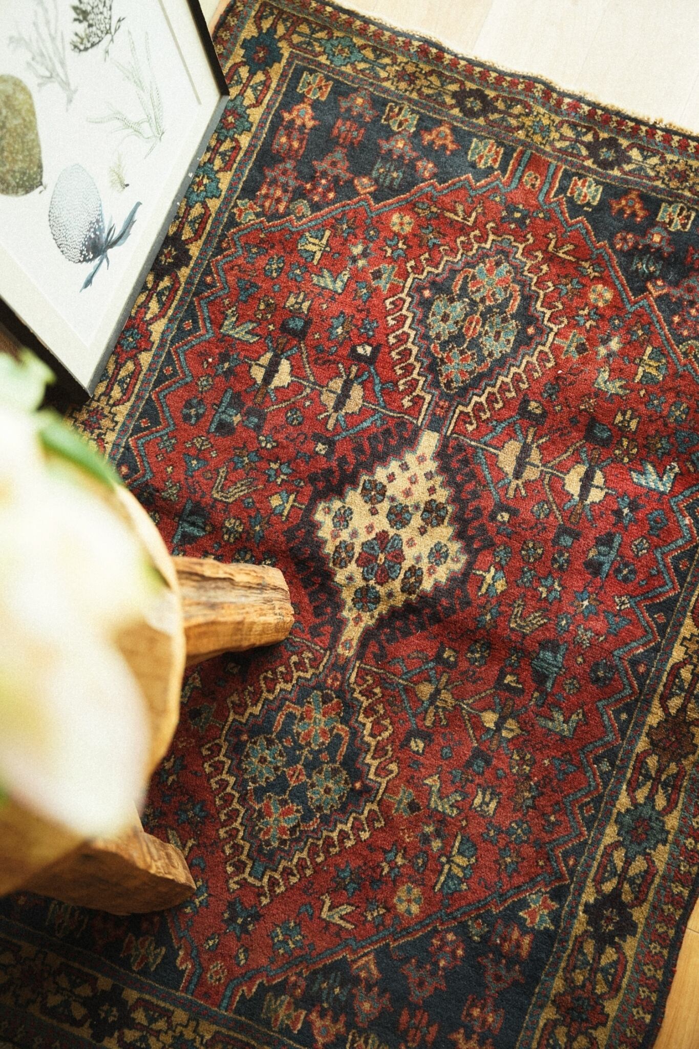 1442-Vintage Yalameh rug