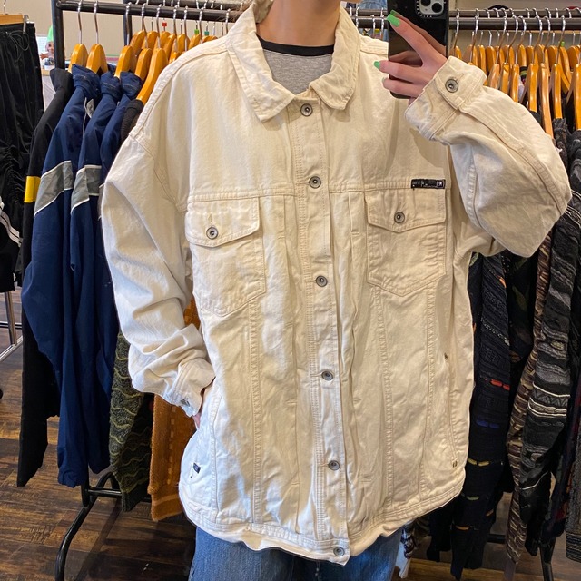 【ROCAWEAR denim jacket】／ ロカウェア デニムジャケット