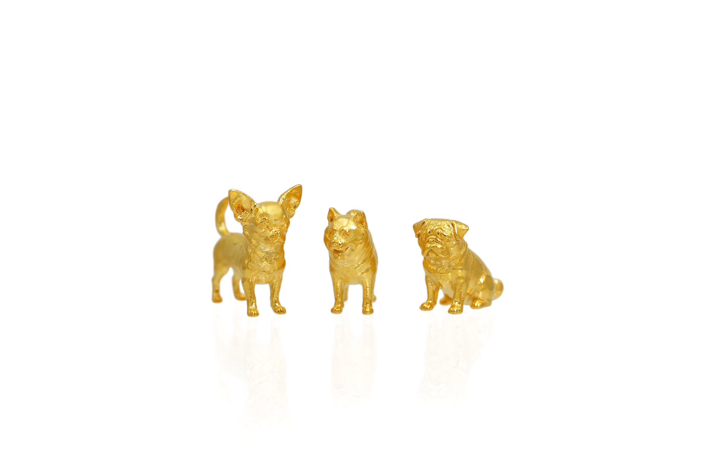 純金 約1g パグ JUNGOLD 指先サイズの芸術品【RNP01033】 | JUNGOLD