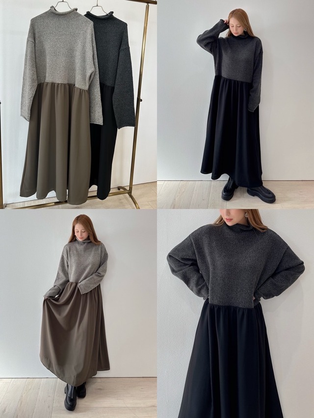 やわらかドッキングワンピース　¥7,800+tax