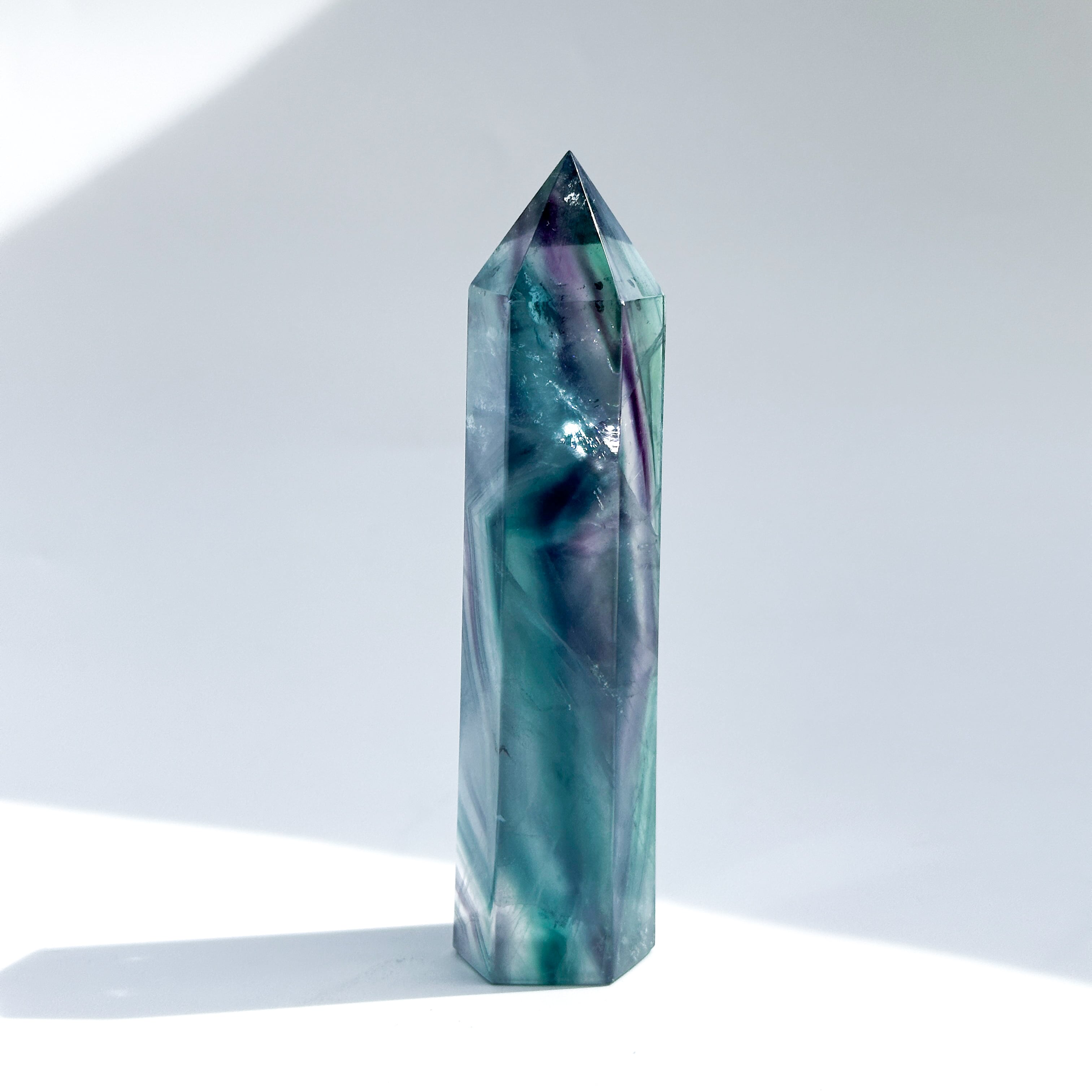 レインボーフローライト タワー型52◇ Rainbow Fluorite ◇天然石