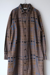 Marimekko color cube shirt dress