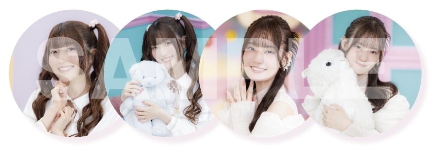 川村玲奈 ブロマイド8種 ホログラムカード7種 セット販売 薄井友里・川村玲奈のすーぱーかわちぃ☆ゆりれいしょん レク3～おは