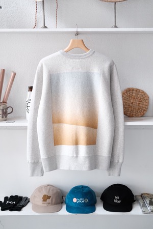 TACOMA FUJI RECORDS<タコマフジレコード>MIST SWEATSHIRT designed by Yohei Ogawa