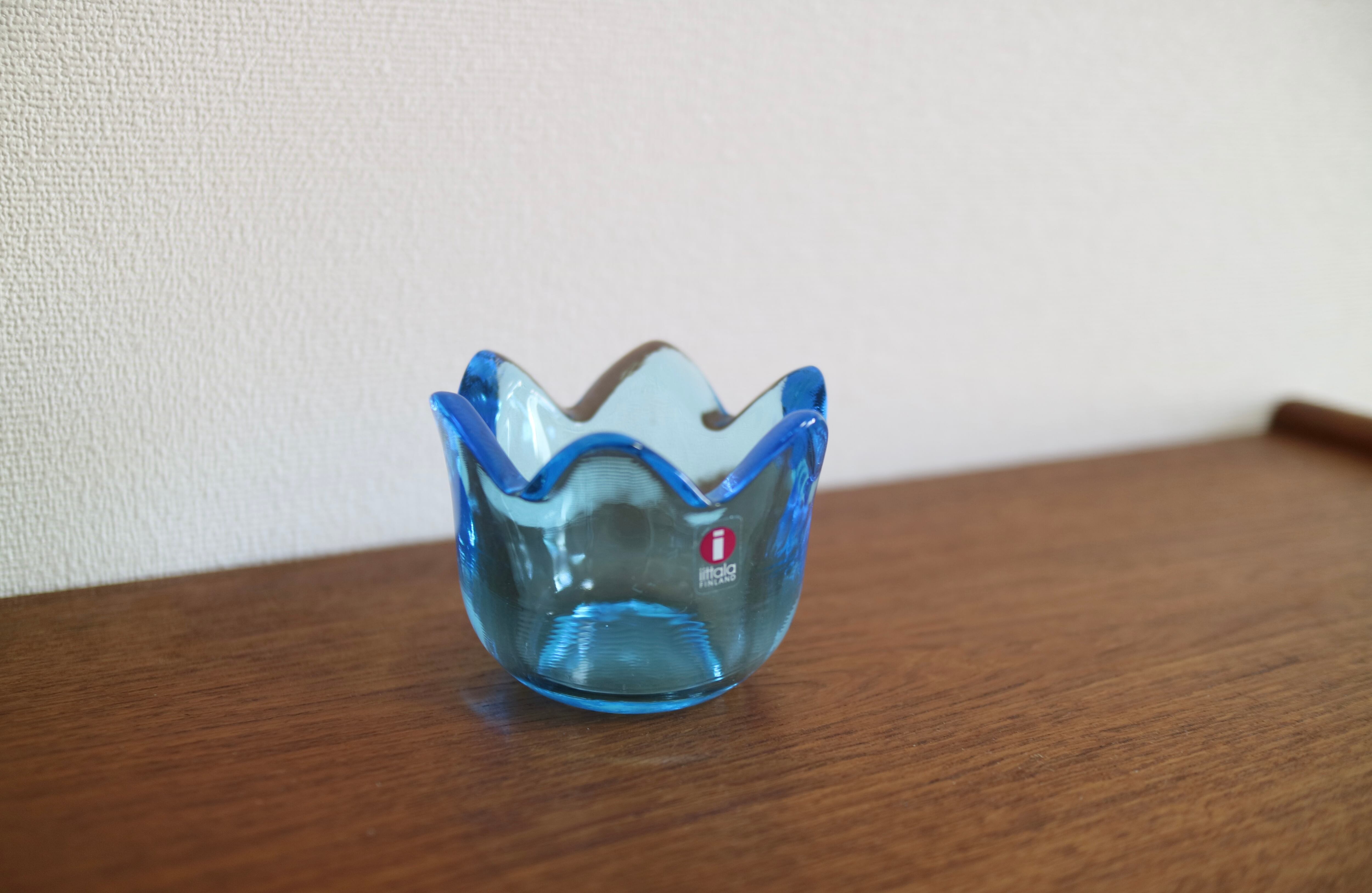 Iittala イッタラ / Tulip チューリップ / キャンドルホルダー クリア