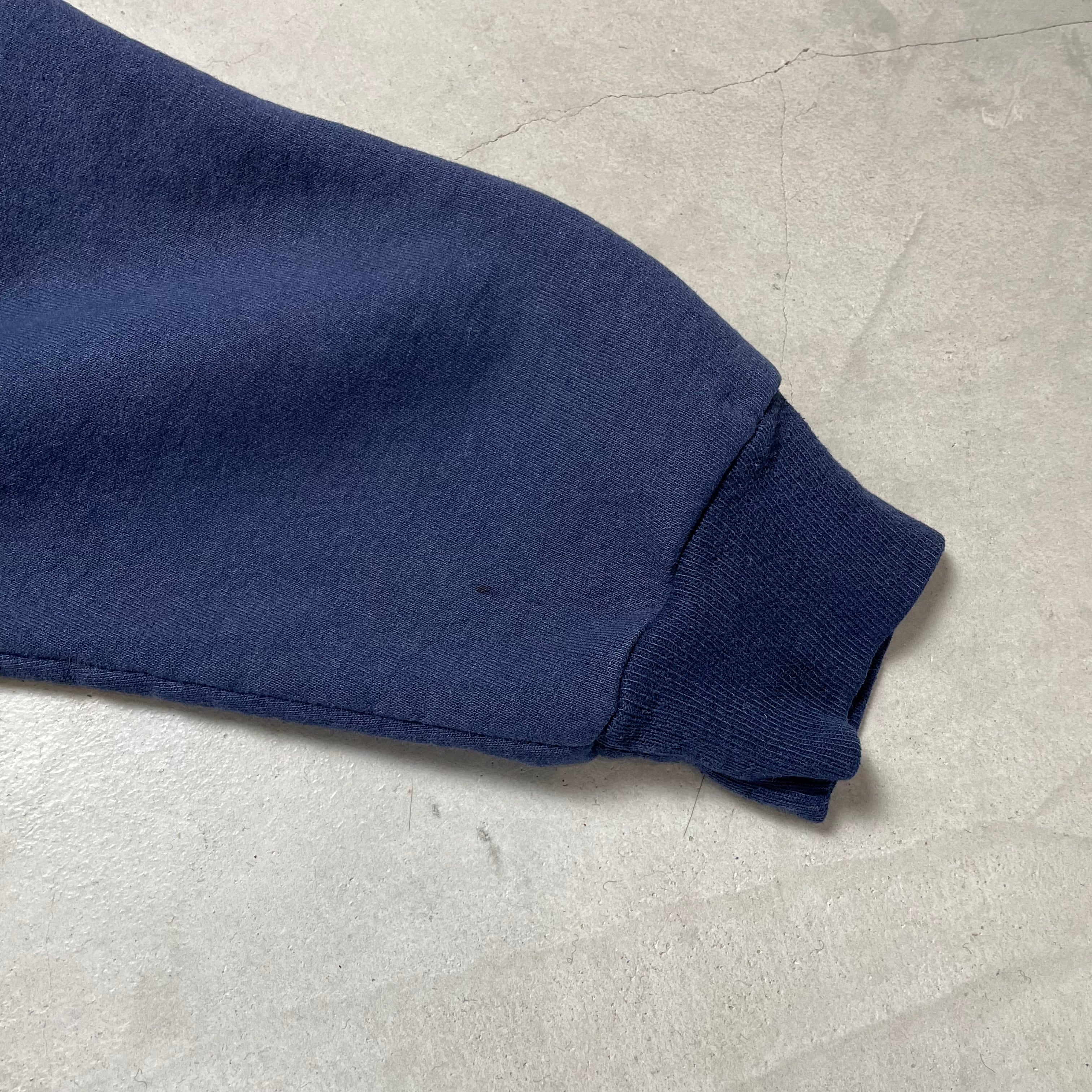 インポート古着Champion/チャンピオンカレッジロゴパーカーM ネイビー 中古・古着通販】Champion (チャンピオン) プルオーバーパーカー